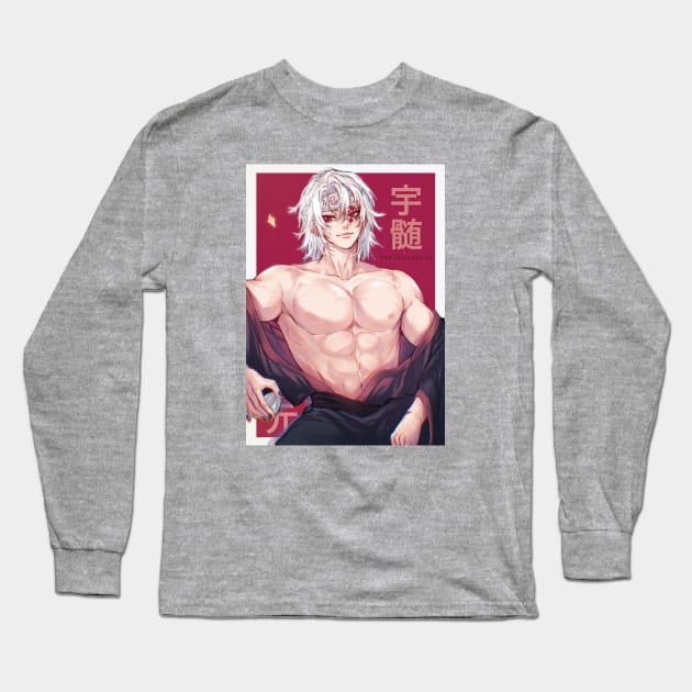 Uzui Tengen Long Sleeve T-Shirt by shibaruirui